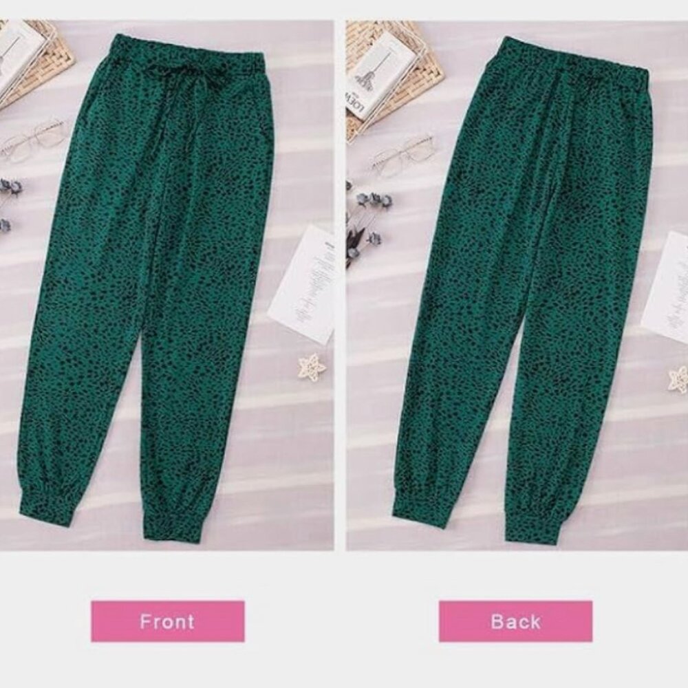 Dokotoo Soft Casual Drawstring Elastic Waist Loose Jogger Pants with Pockets